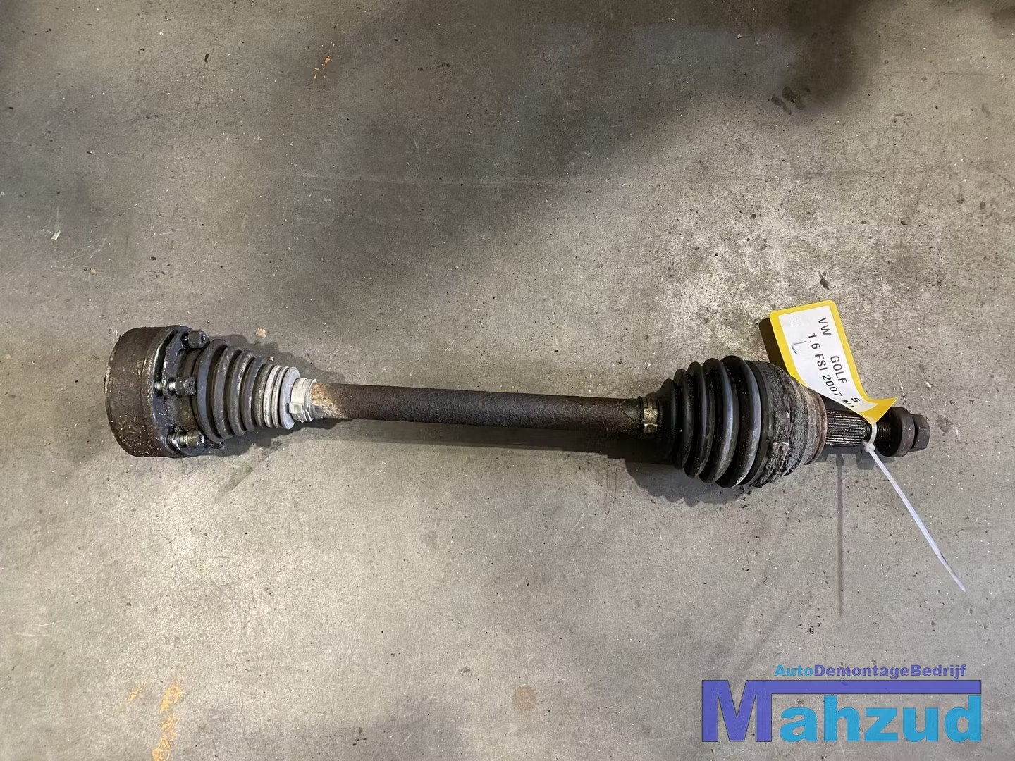 VW GOLF 5 1.6 FSI Links aandrijfas 2003-2009, Volkswagen, Volkswagen AG, Vw@volkswagen.de, Utilisé
