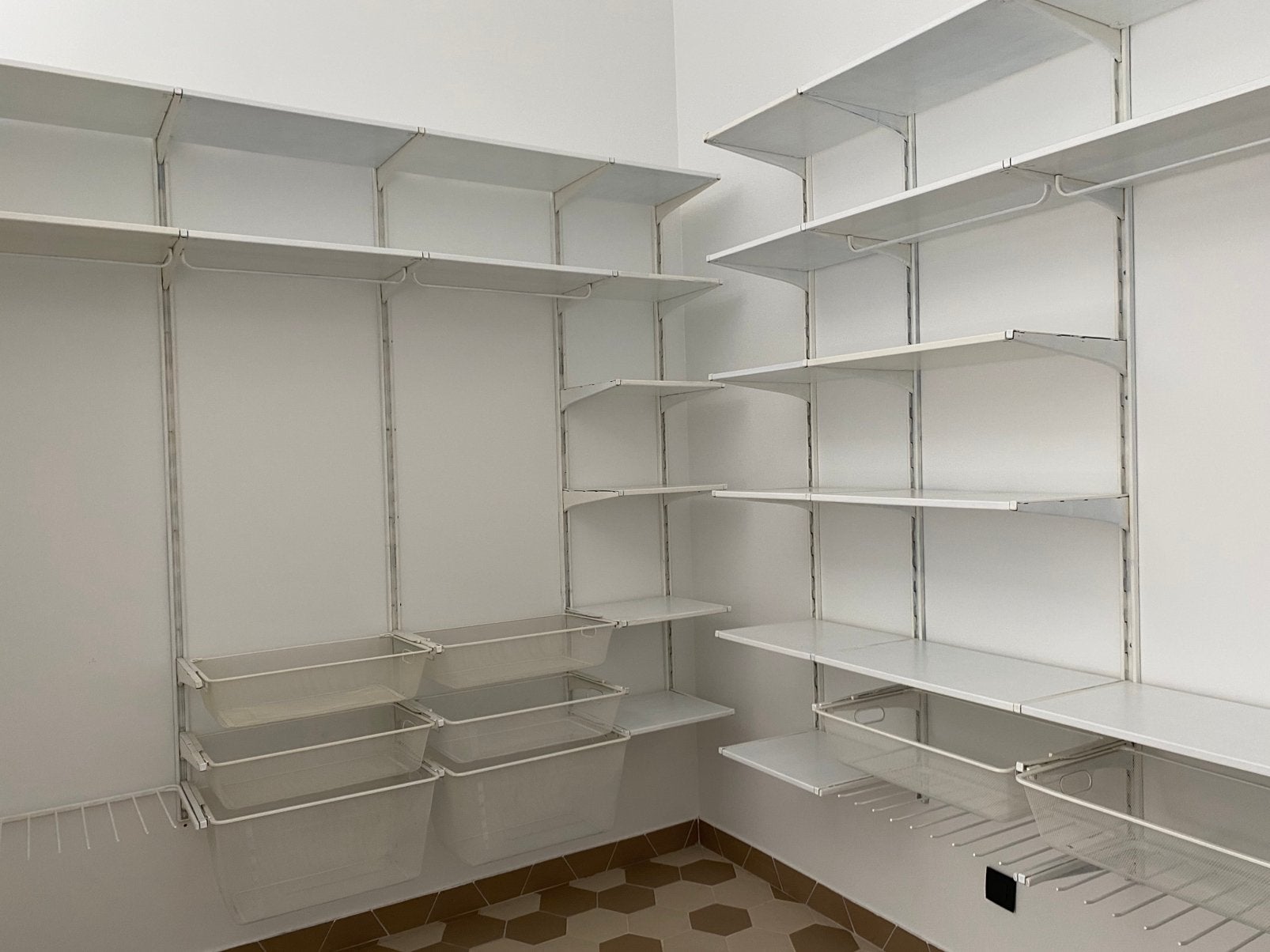 Ikea Algot dressing wandkast stellingkast berging, Ophalen, Gebruikt