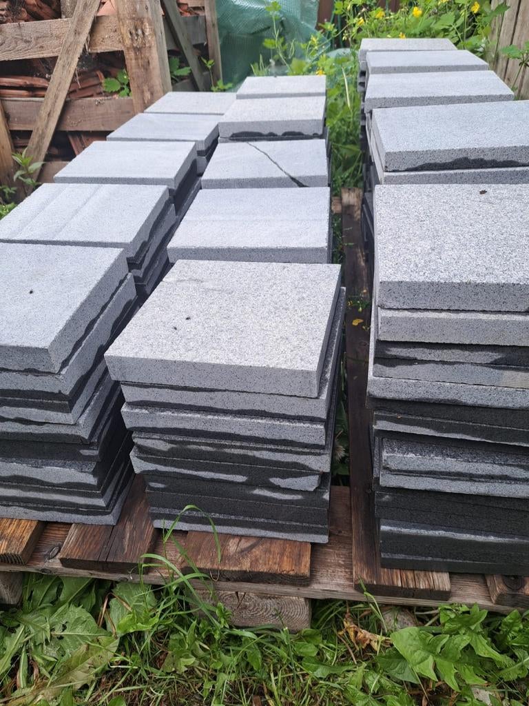 Tegels graniet NIEUW, Tuin en Terras, Ophalen