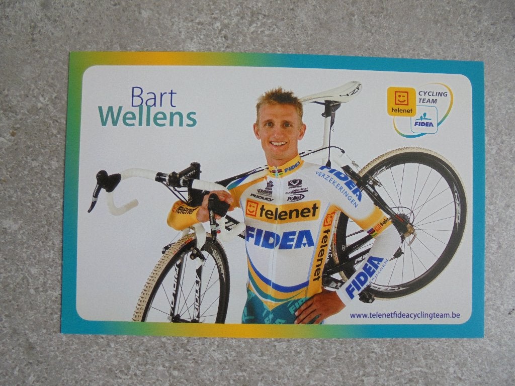 Wielerfoto Bart Wellens, Verzenden