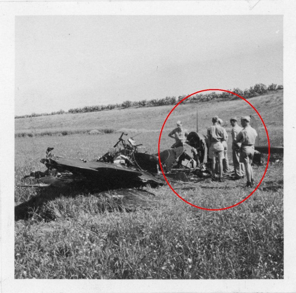 orig. foto - RAF vliegtuig Hawker Hurricane - Gebini 1942, Verzamelen, Verzenden, Luchtmacht, Foto of Poster