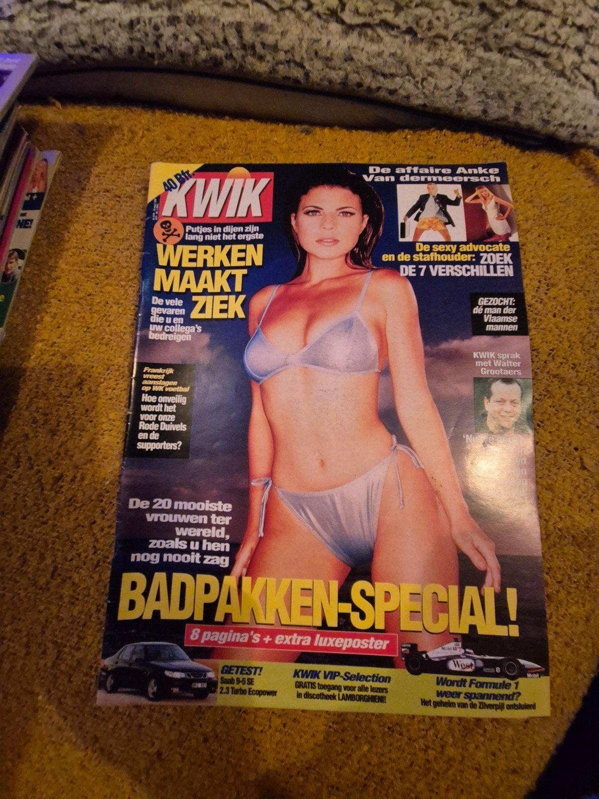 kwik magazine yasmine bleeth, Livres, Envoi