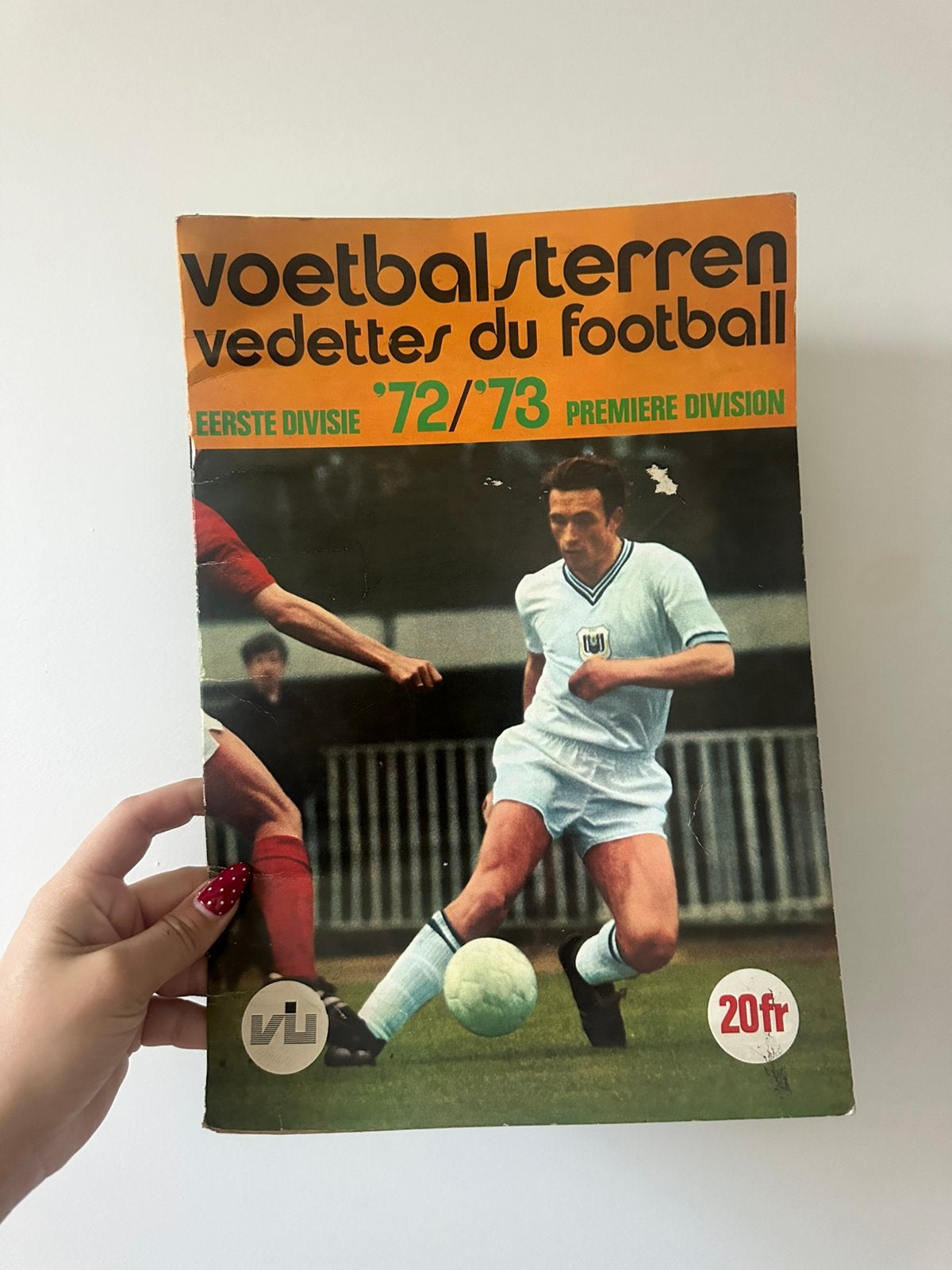 Stickerboek voetbalsterren jaren 72/73, Ophalen of Verzenden, Zo goed als nieuw