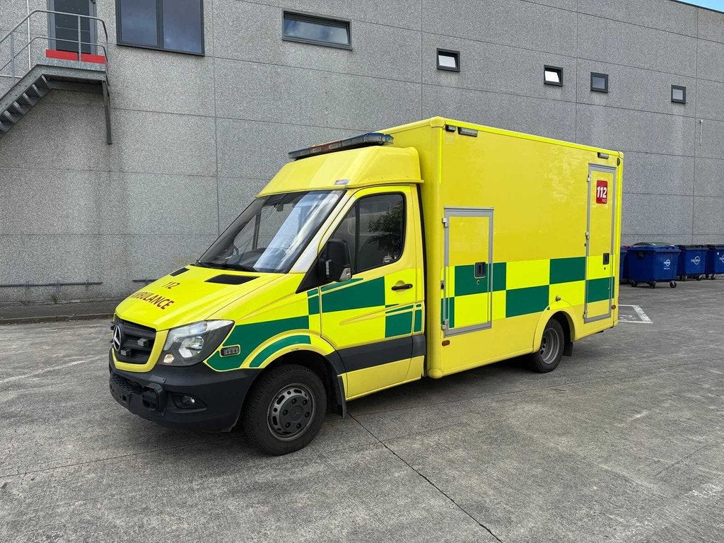 MERCEDES - 2014 - 319 CDI - AMBULANCE - Personenauto, Auto's, Gebruikt, Overige modellen, Bedrijf, Diesel