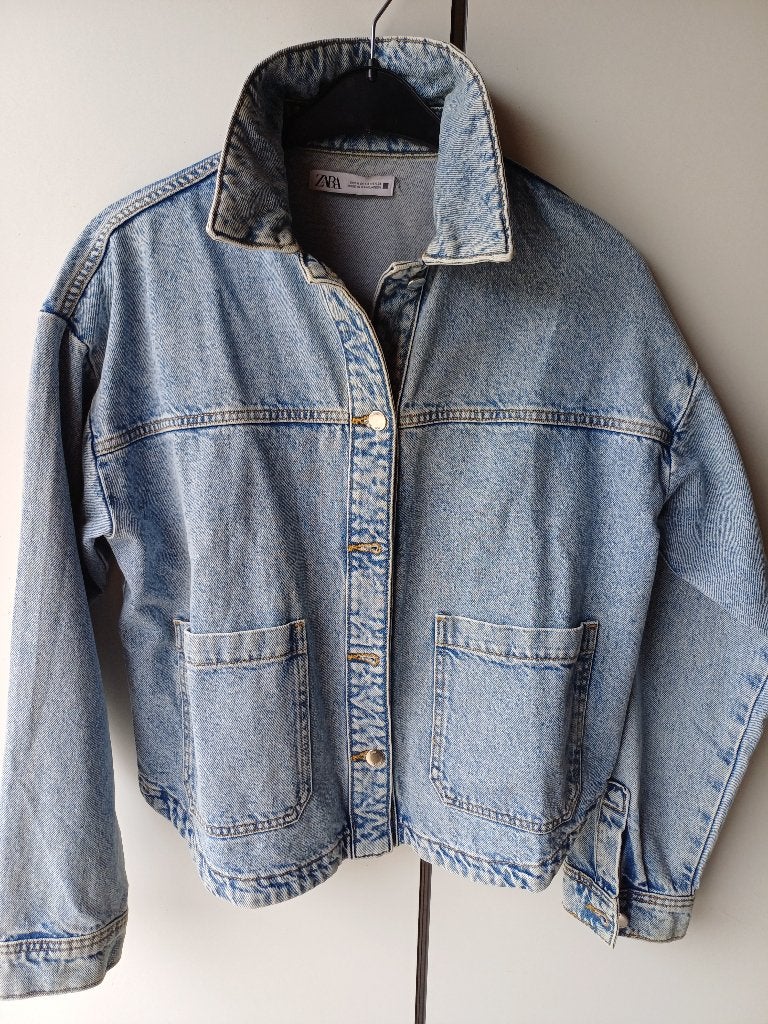 jeansvest, Kleding | Dames, Ophalen, Blauw, Zara, Zo goed als nieuw