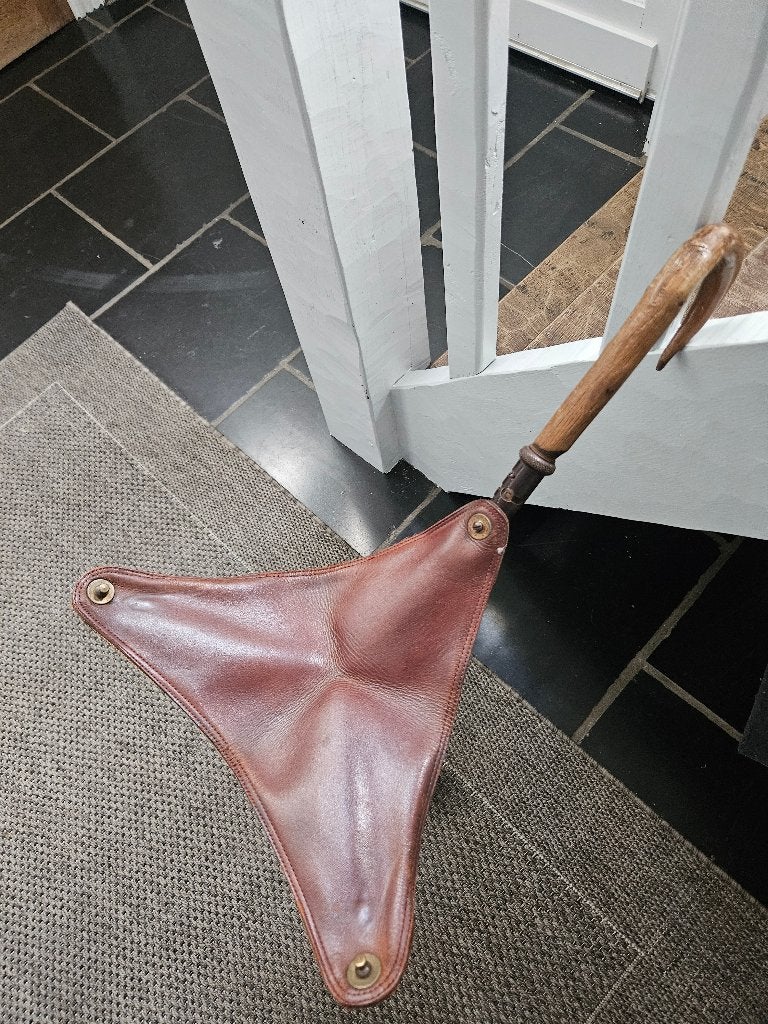 Prachtige antieke wandelstok met zit, Ophalen of Verzenden, Opvouwbaar, Gebruikt