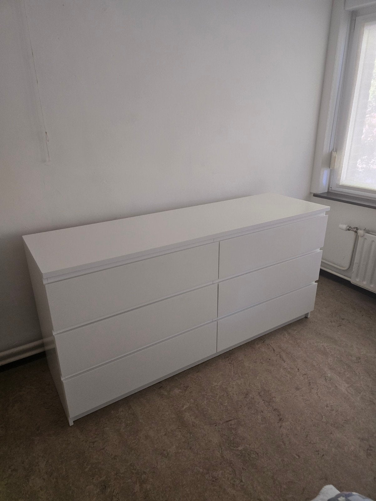Witte IKEA ladekast – 6 lades, Maison & Meubles, Enlèvement