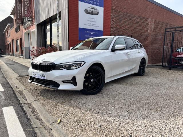 Bmw 318D, Autos, BMW, Cuir et Alcantara, Euro 6, Entreprise, Noir