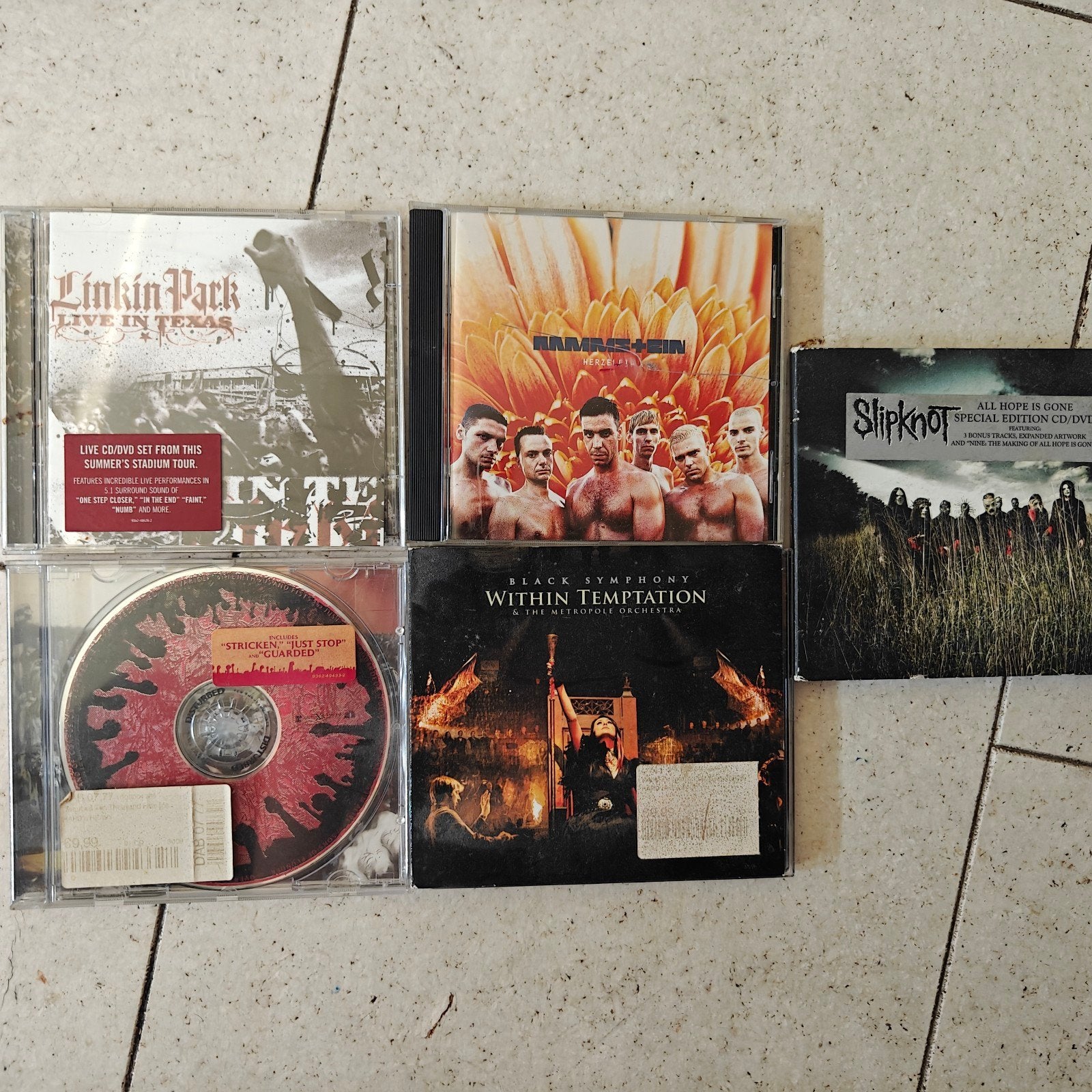 lotje metal cd's, CD & DVD, Enlèvement ou Envoi, Metal