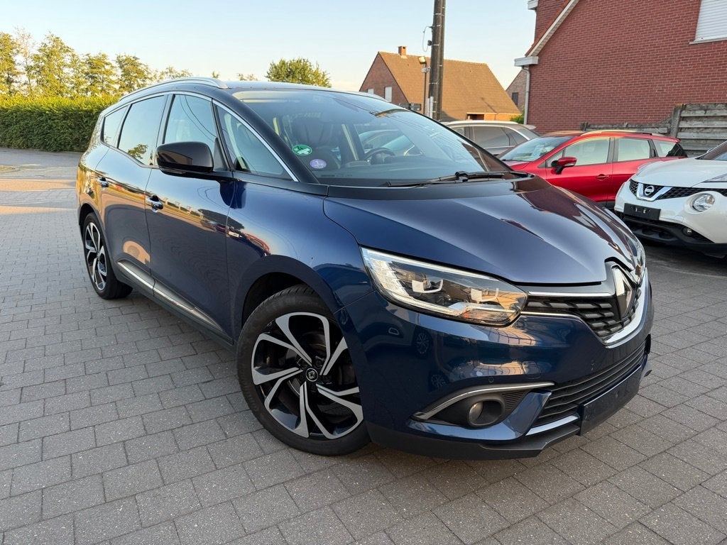 Renault Gran Scenic 7 zit 1,2 tce benzine, Parkeersensor, Monovolume, Euro 6, Blauw