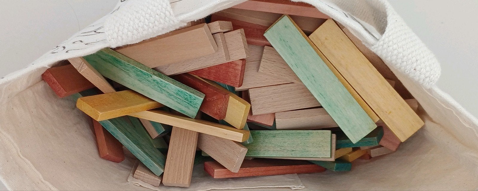 Speelblokken 2 zakken, Enfants & Bébés, Jouets | Jouets en bois, Enlèvement