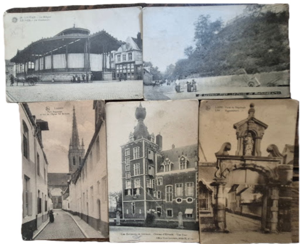 postkaarten LEUVEN, Ophalen of Verzenden, Voor 1920, Gelopen, Vlaams-Brabant