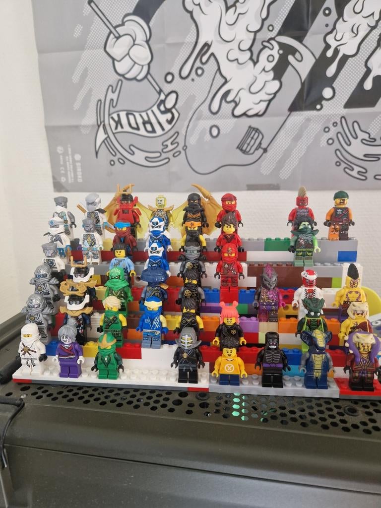 Lego Ninjago minifiguren, Lego, Ophalen of Verzenden, Zo goed als nieuw, Minifiguur