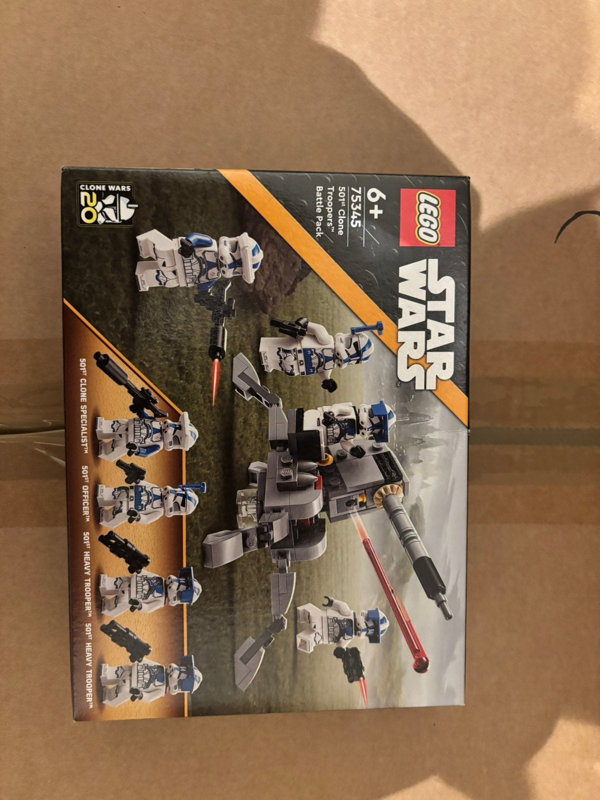 LEGO Star Wars 75345 501st Clone Troopers Battle Pack Sealed, Enlèvement ou Envoi, Comme neuf, Lego, Star Wars