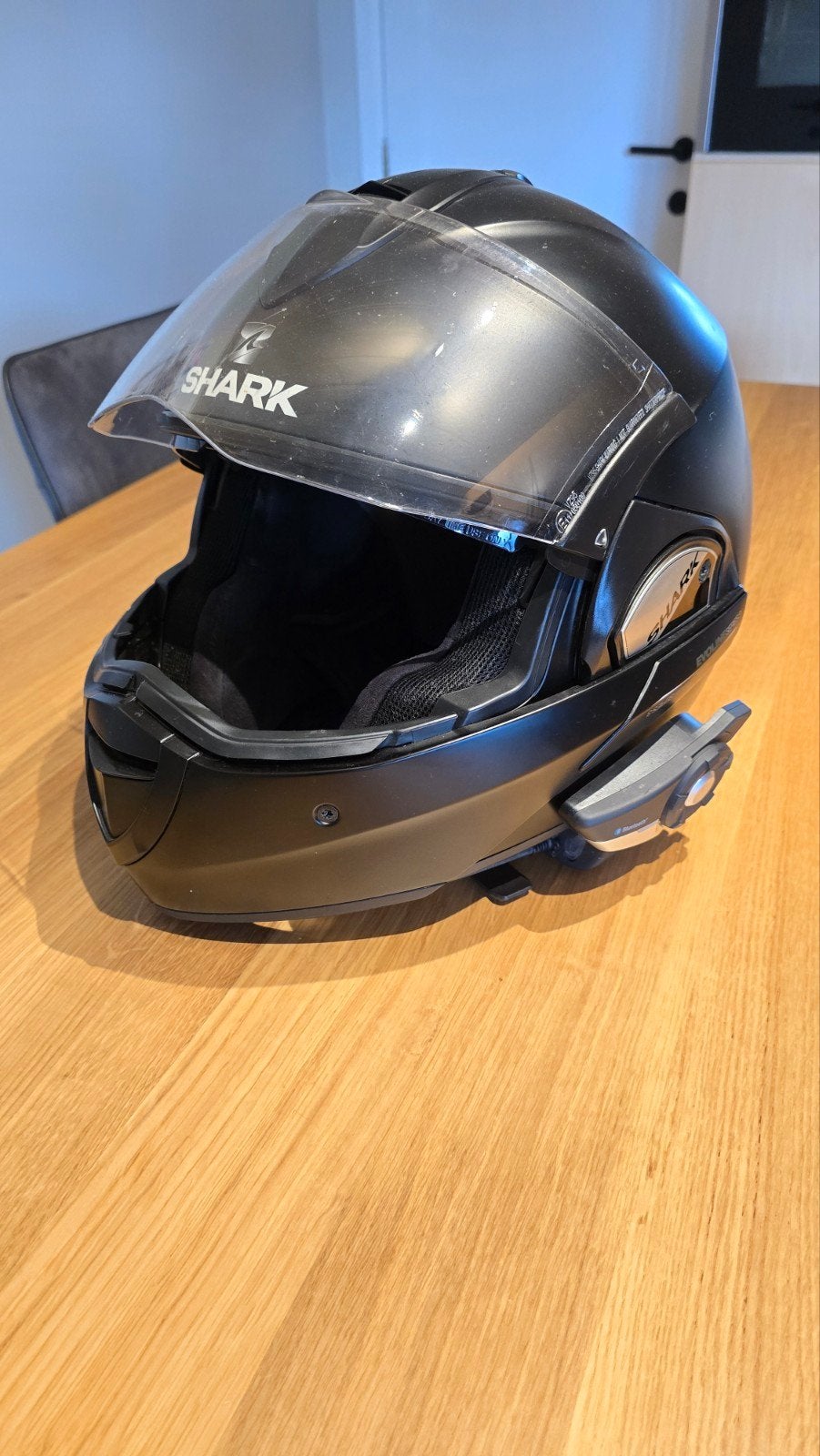 Shark Evoline series 3 systeemhelm, Motos, Vêtements | Casques de moto, Enlèvement, XXL, Casque système, Shark