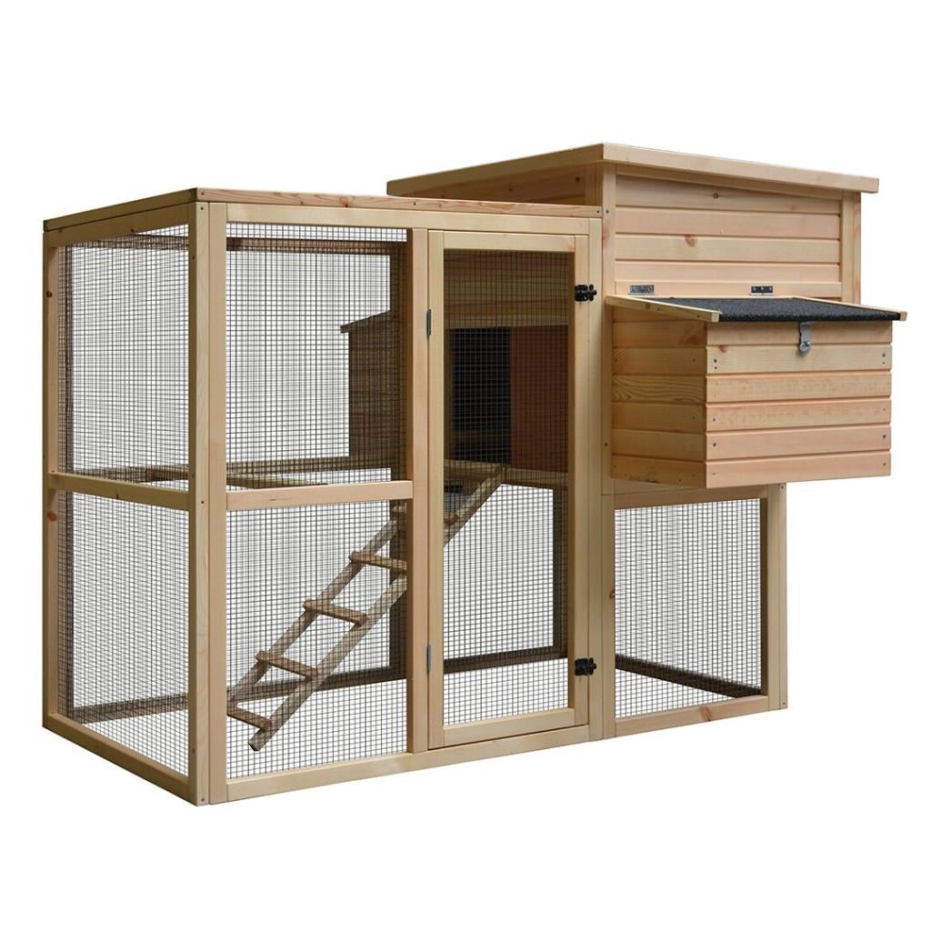 Kippenhok attic pinus, Dieren en Toebehoren, Ophalen of Verzenden, Nieuw, Kippenhok of Kippenren