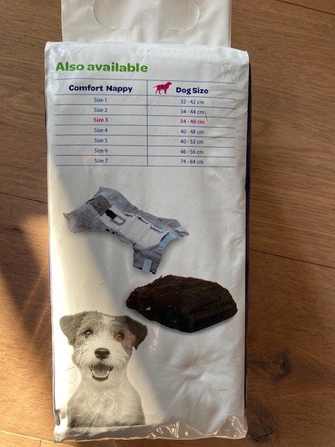 Wasbare luier hond S +Savic wegwerpluiers + kussentje NIEUW, Dieren en Toebehoren, Honden-accessoires, Nieuw, Ophalen of Verzenden