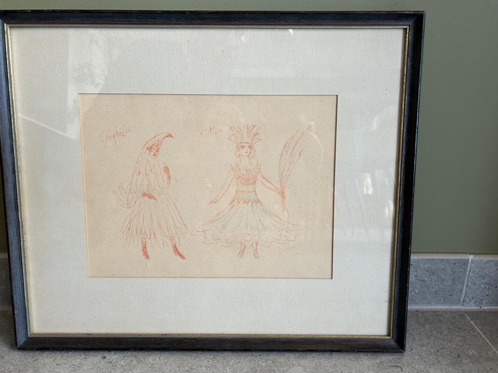 Lithografie Pollen en Puérilla van James Ensor, Antiek en Kunst, Kunst | Litho's en Zeefdrukken, Ophalen
