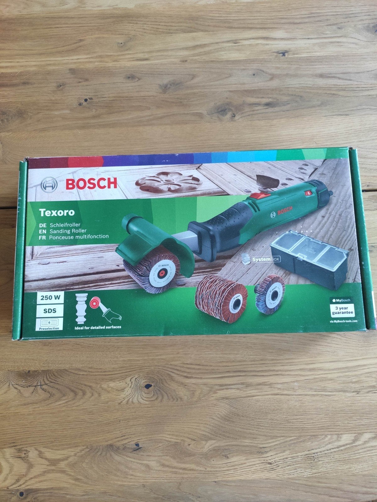 Ponceuse Bosch Texoro, Bricolage & Construction, Enlèvement ou Envoi, Comme neuf