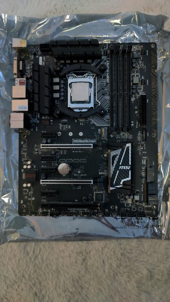 Bundle I7 7700k + MSI Z170a, Ophalen, Custom Build, Zo goed als nieuw, Gaming