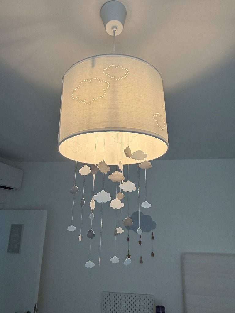 Luminaire- chambre bébé, Ophalen, Zo goed als nieuw, Stof