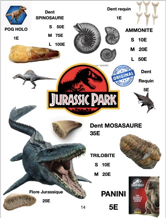 Fossiles authentiques dinosaures, Animaux & Accessoires, Enlèvement, Comme neuf