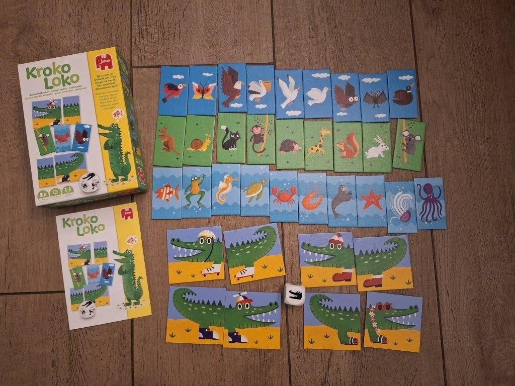 Jumbo - Kroko Loko- gezelschapspel, Hobby en Vrije tijd, Ophalen, Zo goed als nieuw, Jumbo