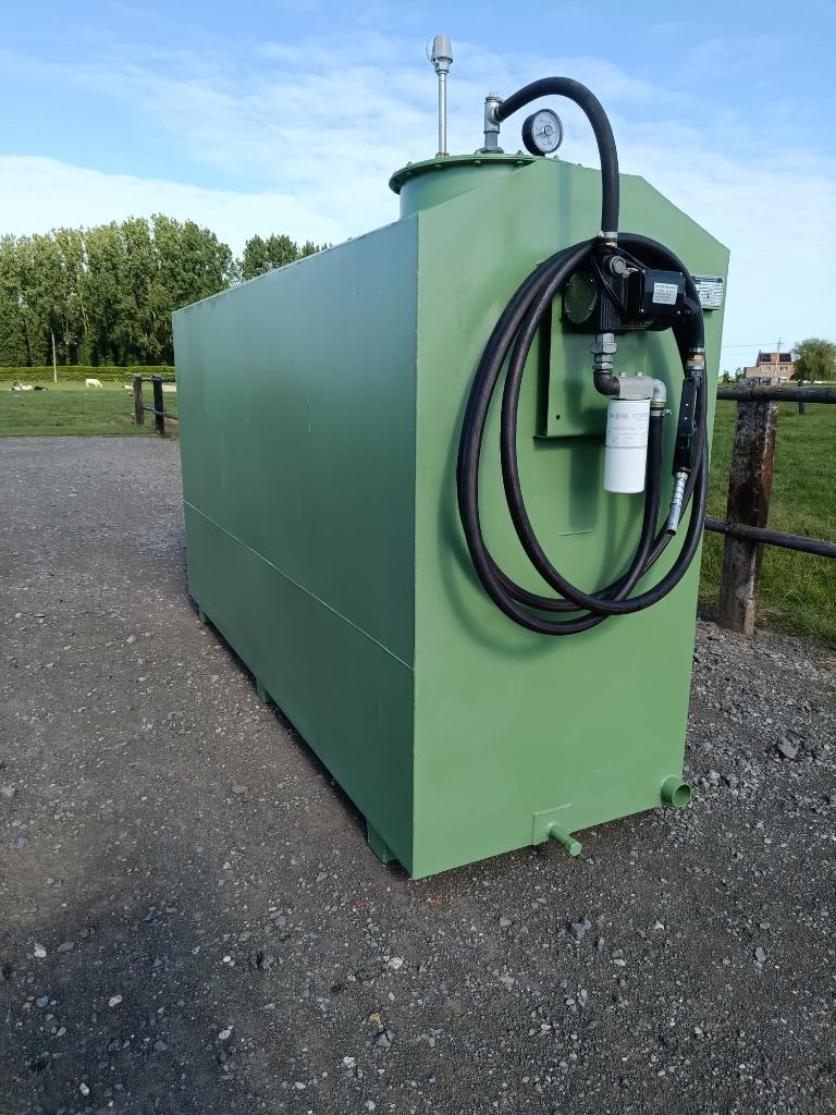 Dubbelwandige mazouttank, Enlèvement, Utilisé