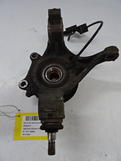 WIELNAAF RECHTS VOOR Peugeot 307 SW (3H) (01-2002/12-2009), Auto-onderdelen, Gebruikt, Peugeot