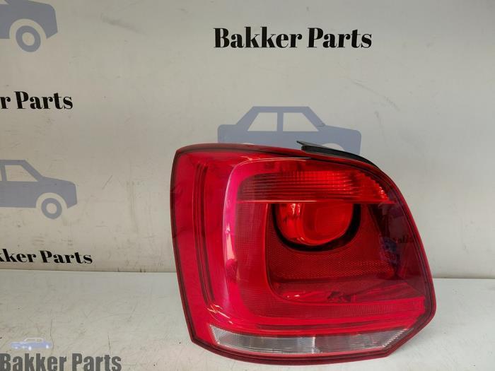 Achterlicht links van een Volkswagen Polo, Gebruikt, -, Volkswagen, -
