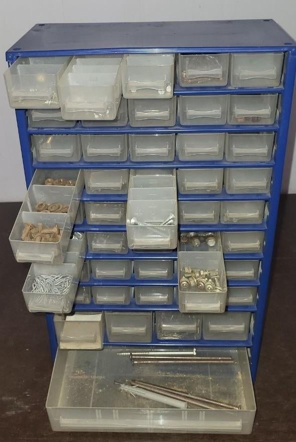 Set van 3 Raaco Logic metalen vakkenkasten, Ophalen, Gebruikt