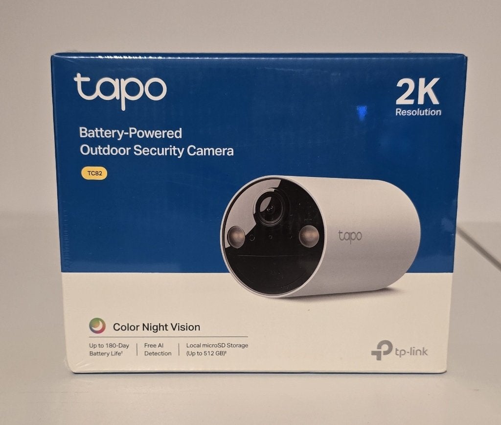 Tapo TC82 - Draadloze smart-camera - Nieuw en Ongeopend, Ophalen of Verzenden, Nieuw, Buitencamera