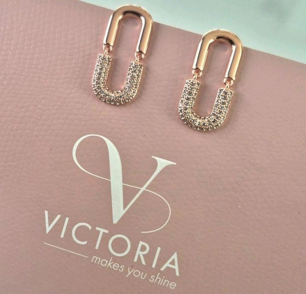 Prachtige oorringen Victoria, Handtassen en Accessoires, Oorbellen, Ophalen