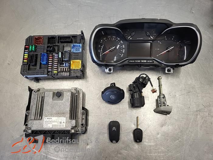 Kontaktslot + computer van een Citroen Berlingo, Gebruikt, -, Ophalen of Verzenden, -