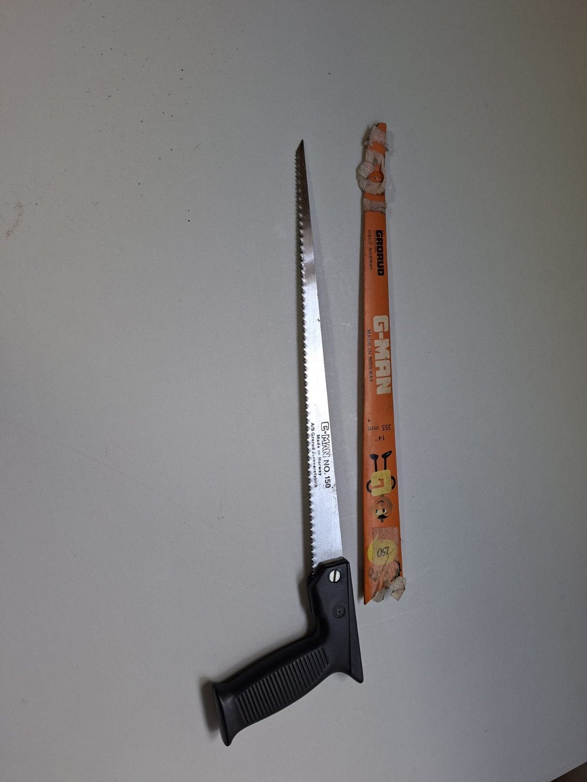 Handzaag, Ophalen
