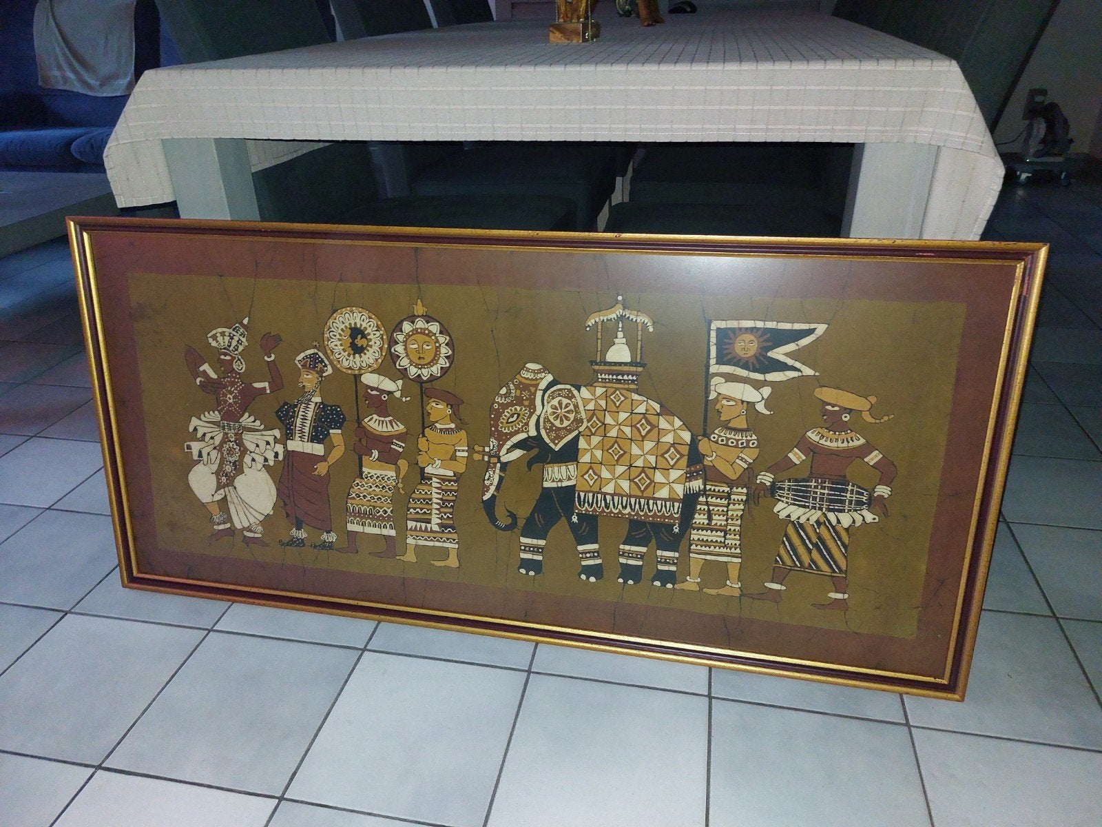 Aziatische kader, Antiek en Kunst, Ophalen
