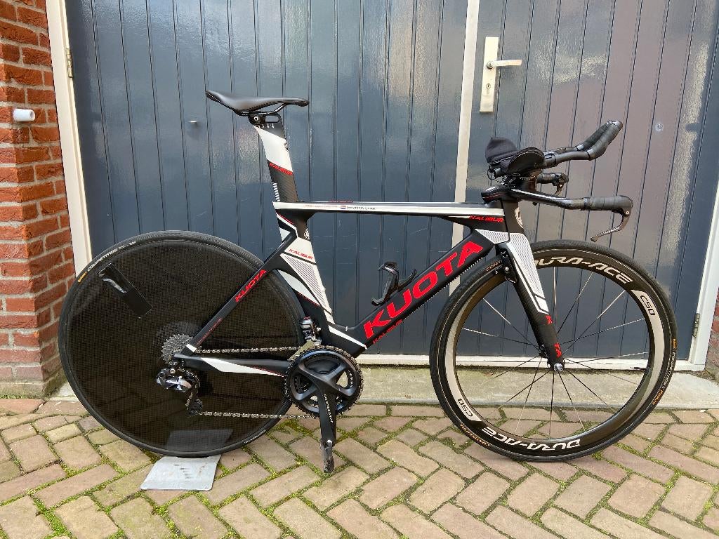 Kuota Kalibur tijdrit / triatlon fiets Shimano Ultegra Di2, Enlèvement, Comme neuf, Carbone, 28 pouces