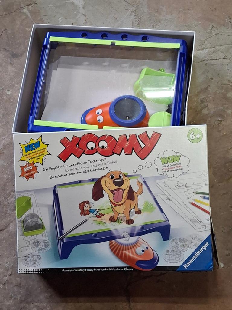 xoomy maxi xxl met papier, Ophalen
