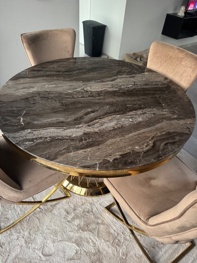 Eettafel, Ophalen, Zo goed als nieuw, Rond