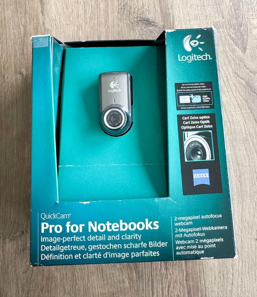 Logitech QuickCam Pro for Notebooks, Informatique & Logiciels, Ordinateurs & Logiciels Autre, Utilisé, Enlèvement