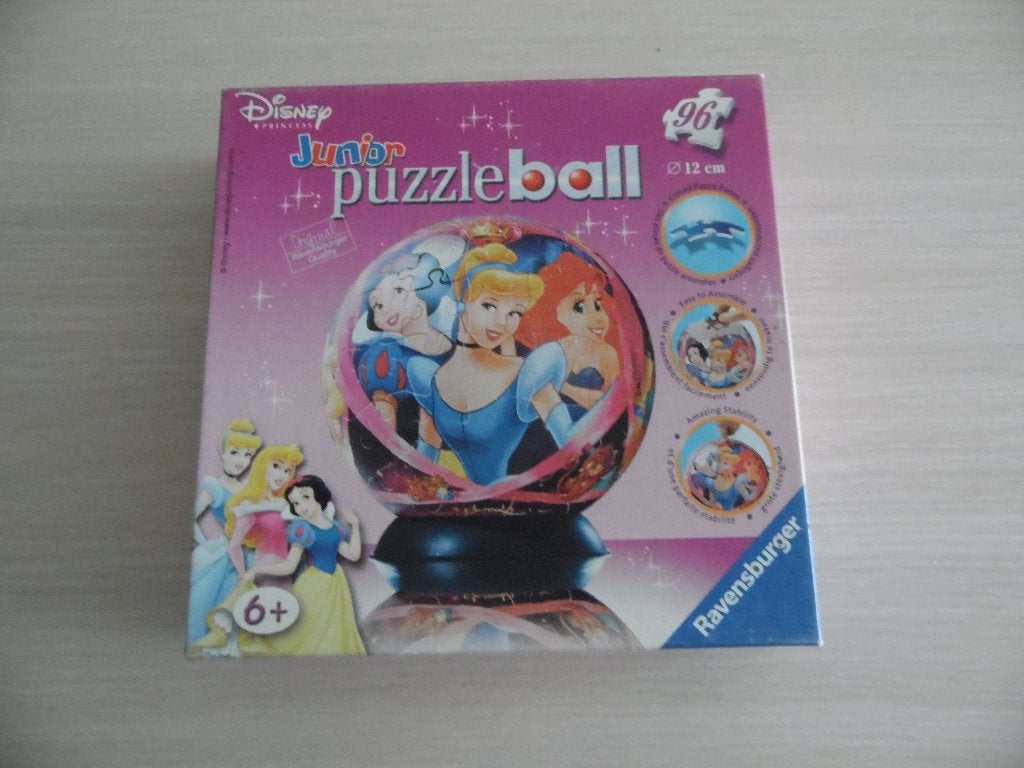 PUZZLE PRINCESSES PUZZLE BALL 96 PIÈCES   RAVENSBURGER, Enlèvement ou Envoi, Plus de 50 pièces, Comme neuf, 6 ans ou plus