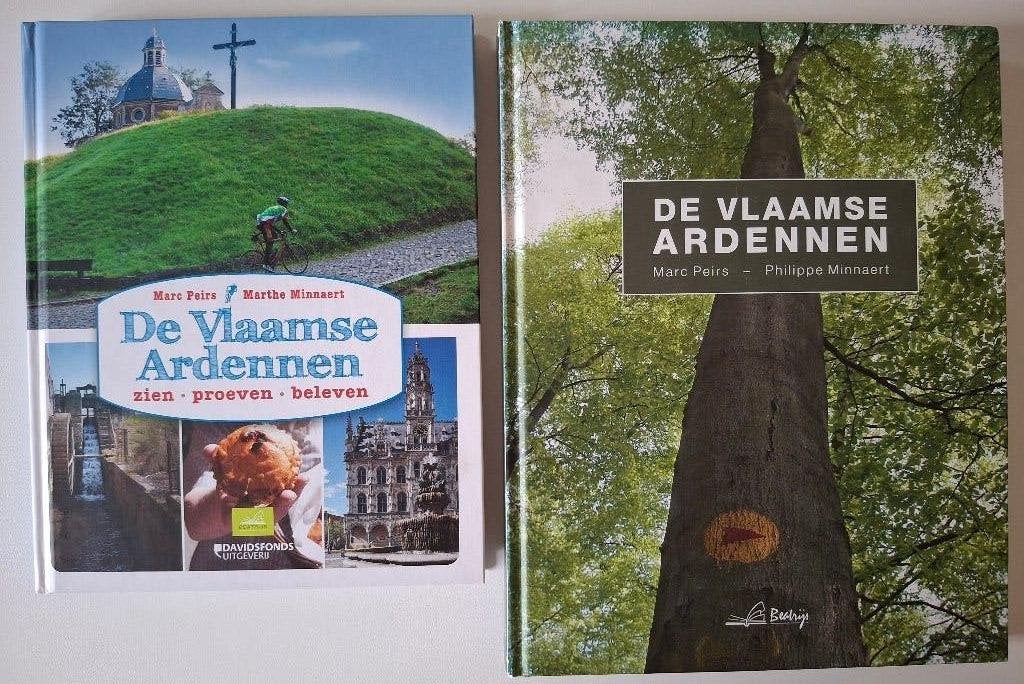 2 Hardcovers 'De Vlaamse Ardennen'  M. Peirse / Minnaert, Boeken, Reisgidsen, Ophalen of Verzenden, Zo goed als nieuw, Benelux