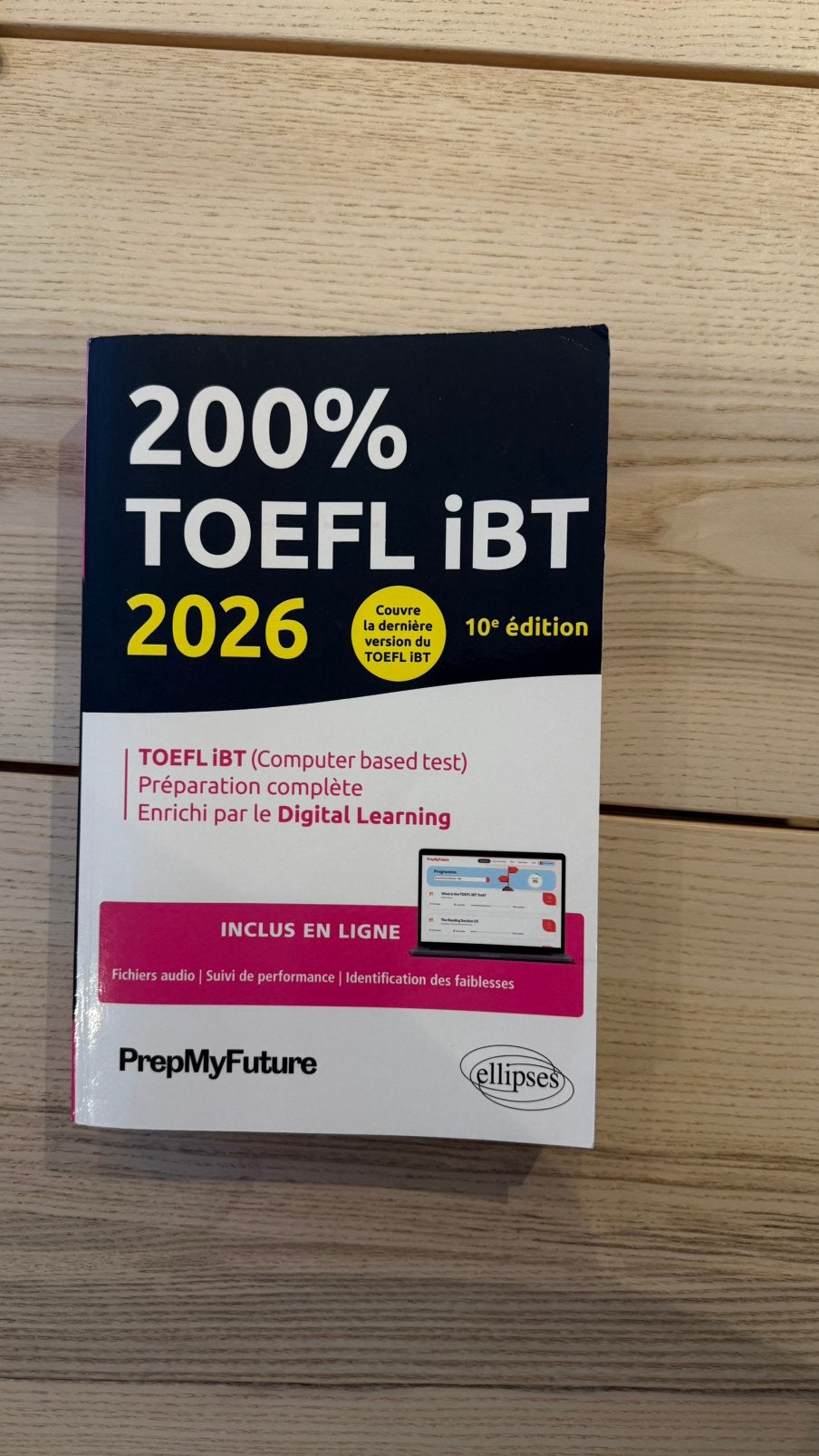 Livre Toefl IBT 2026, Livres, Livres d'étude & Cours, Enlèvement ou Envoi, Neuf