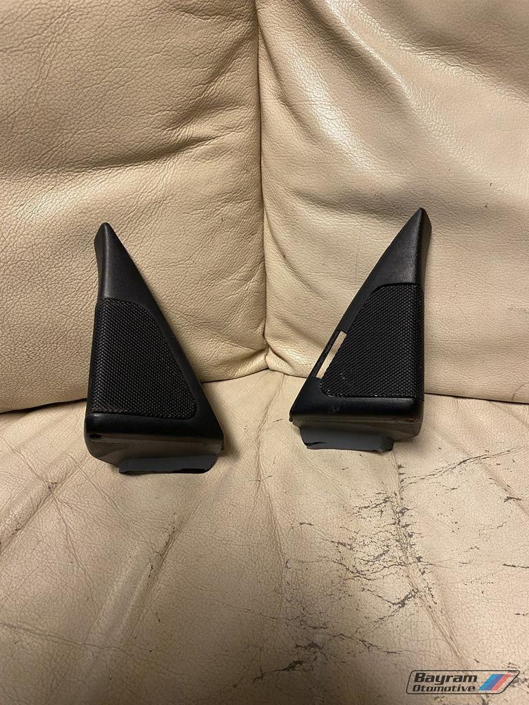 Bmw E32 tweeters speakerkapjes zwart E34 speakers 7-serie M, Ophalen of Verzenden, -, -, -