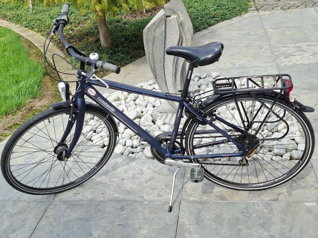 Herenfiets Lombardo Taranto t400, Ophalen, Gebruikt, Overige merken, Versnellingen
