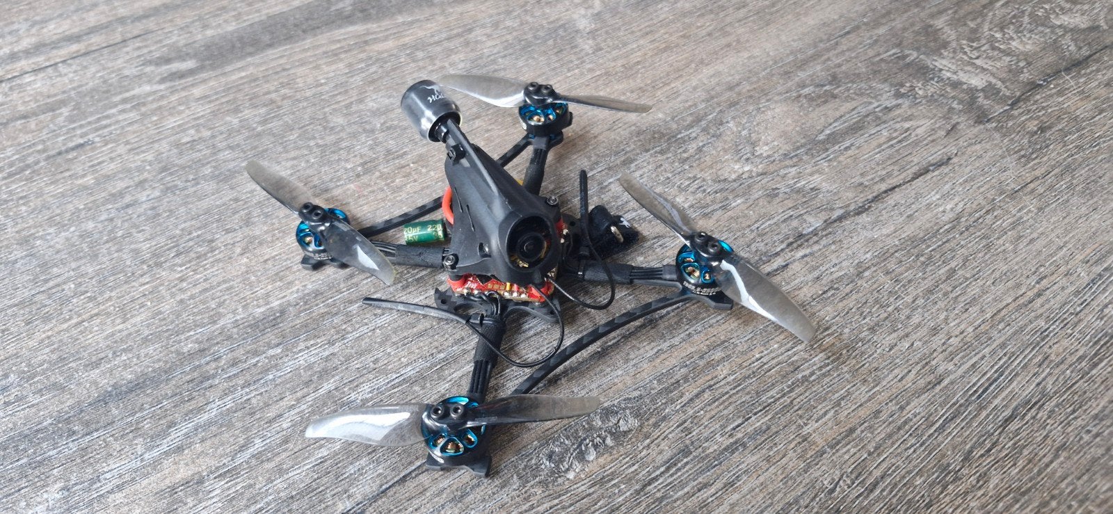 HGLRC Petrel 120X Analog 3" 4, Ophalen, Zo goed als nieuw, Quadcopter of Multicopter, RTF (Ready to Fly)