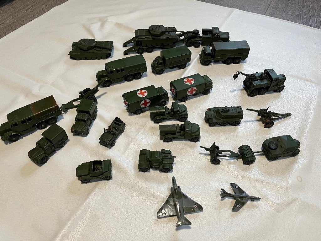 dinky toys militaire, Ophalen, Gebruikt, Overige typen, Dinky Toys