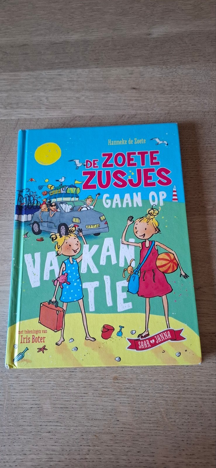 Boek De zoete zusjes gaan op vakantie, Enlèvement, Utilisé, Hanneke de Zoete, Fiction général