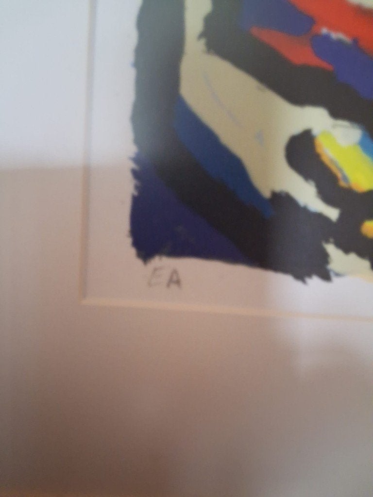 Lithographie Cobra, Antiquités & Art, Numéroté, Enlèvement, Abstrait, Lithographie