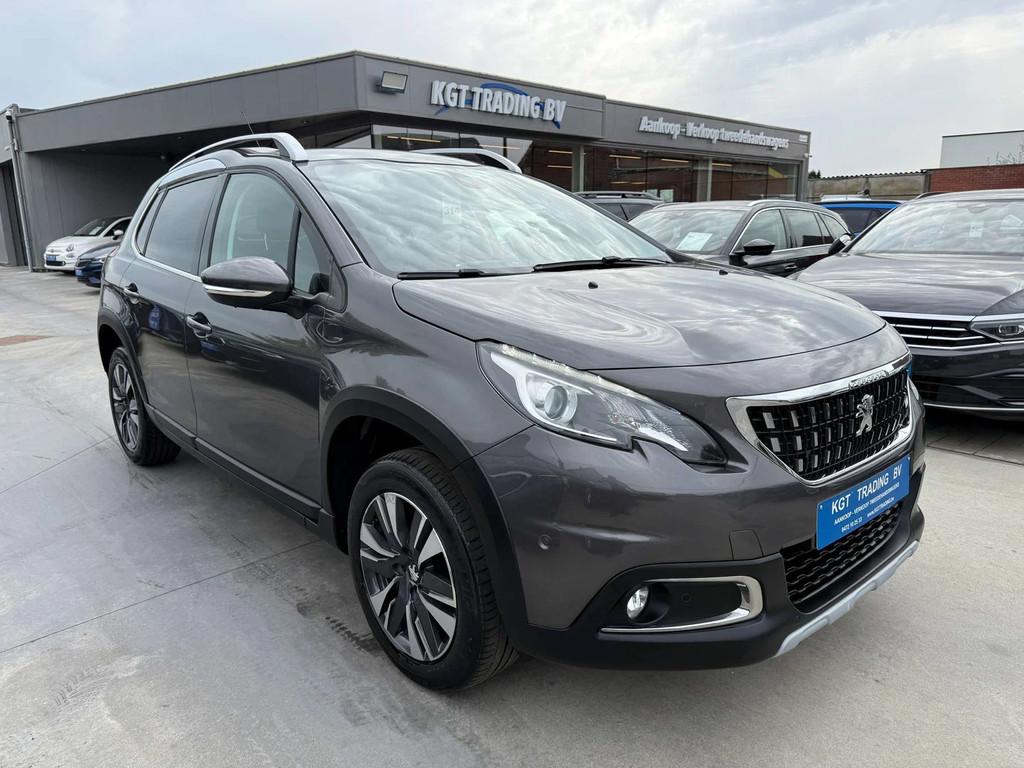 Peugeot 2008 1.2i 110PK AUTOMAAT NAVIGATIE LEDER CAMERA CARP, Auto's, Automaat, Gebruikt, 1199 cc, 110 g/km